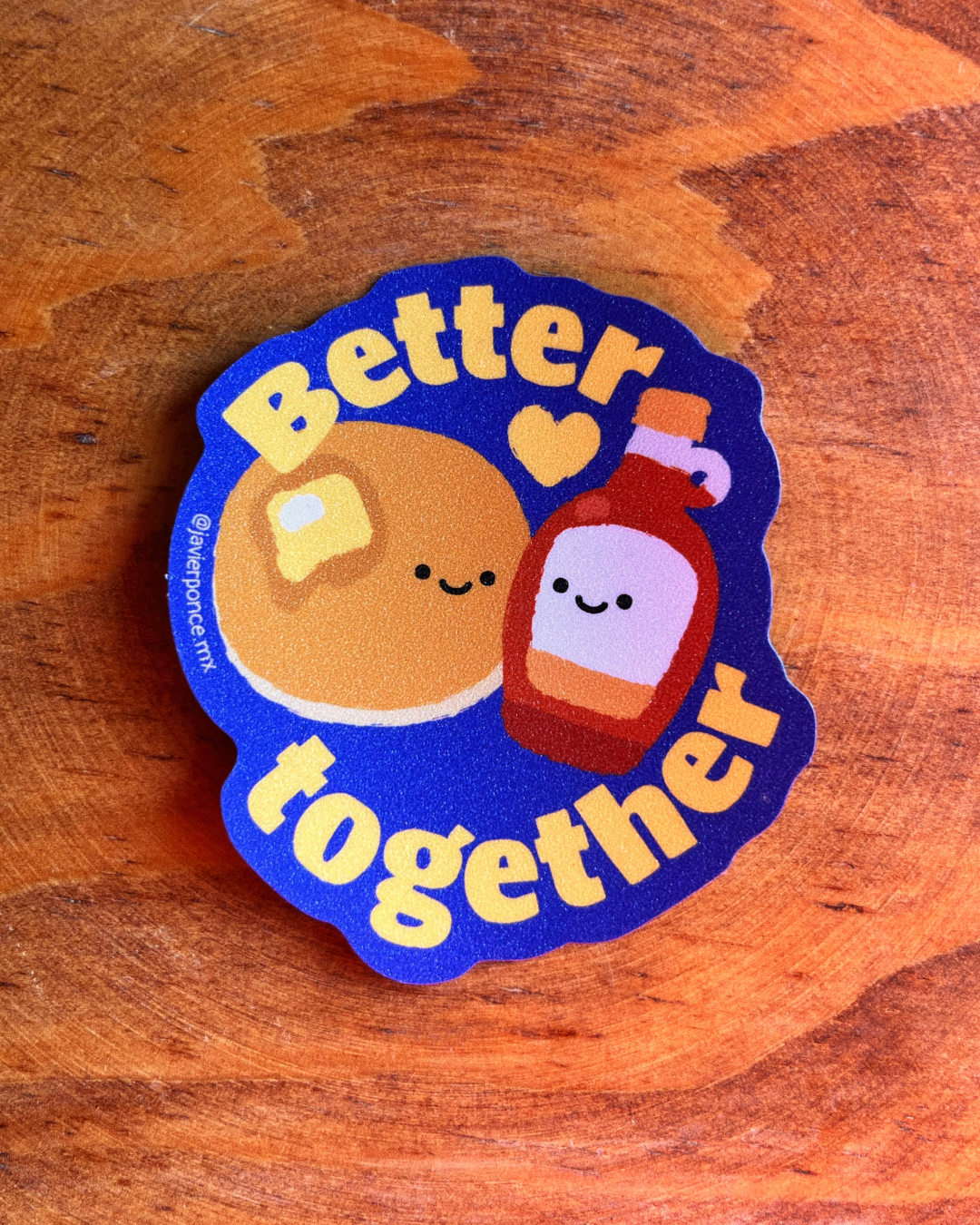 Sticker Hot Cakes y Maple
