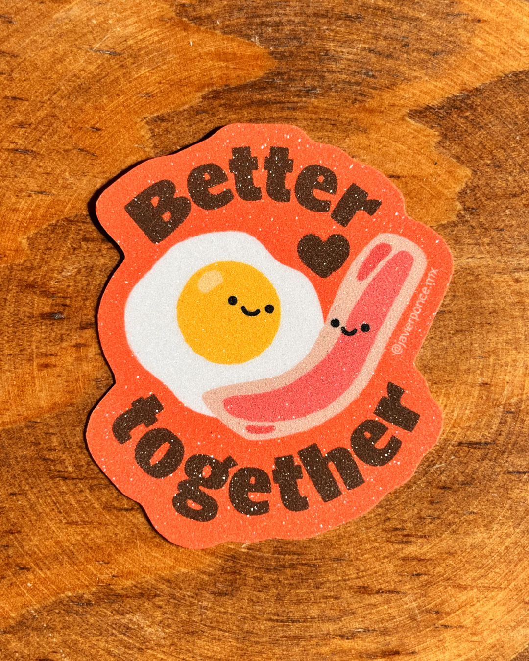 Sticker Huevos y Tocino