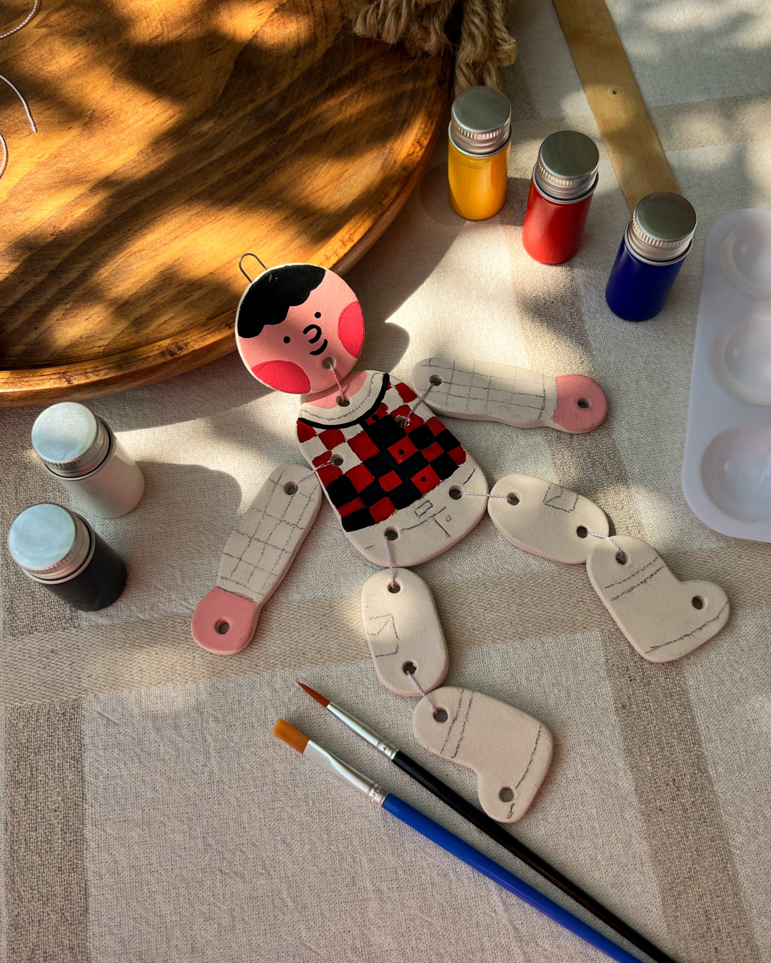 Kit para pintar: Títere de Cerámica