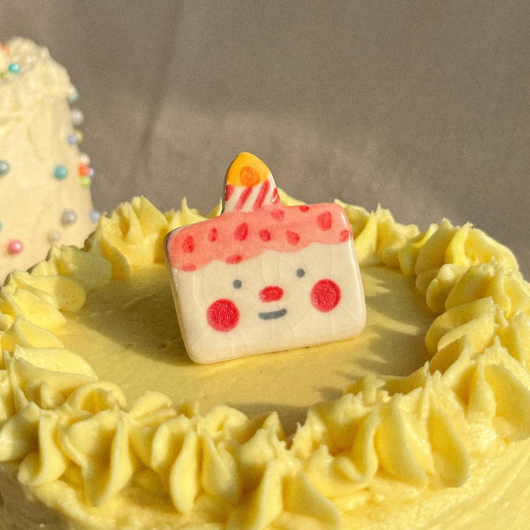 Pin Pastel de Cumpleaños