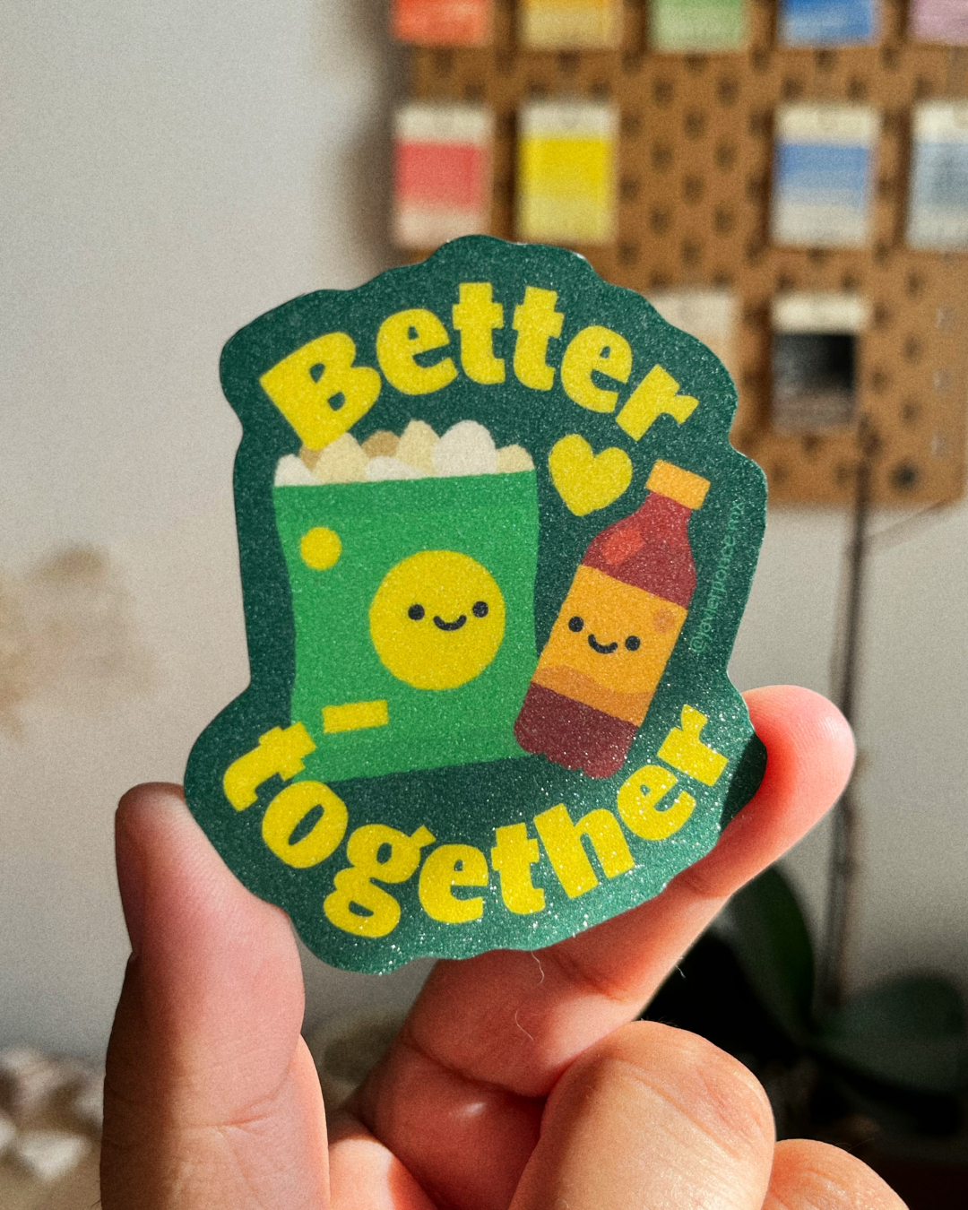 Sticker Papitas y Salsa