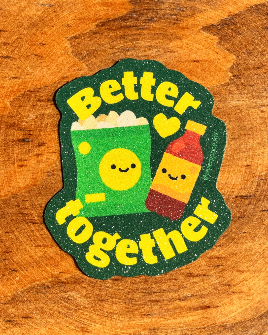 Sticker Papitas y Salsa