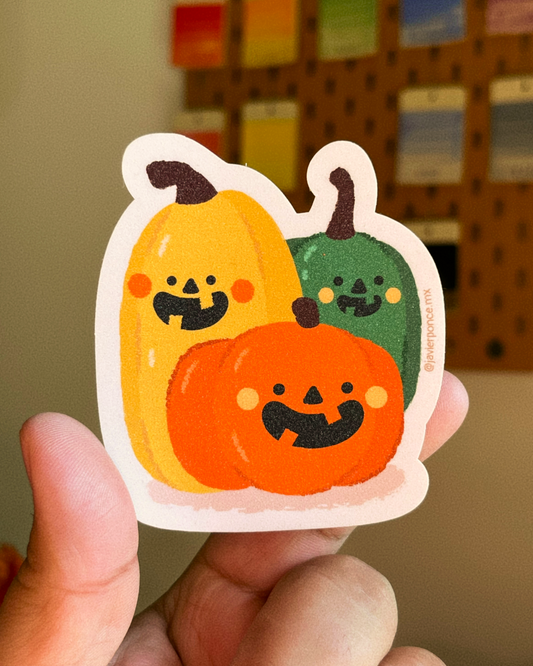 Sticker Calabazas de Halloween