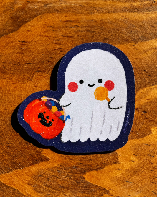 Sticker Fantasma de Halloween
