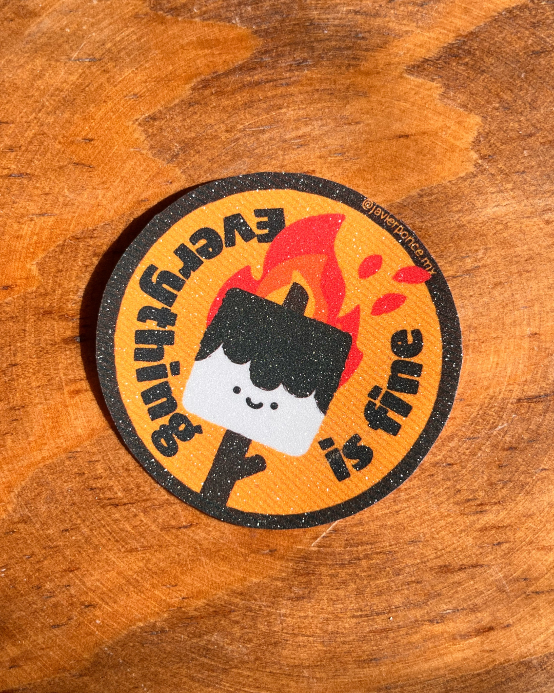 Sticker Everything is Fine