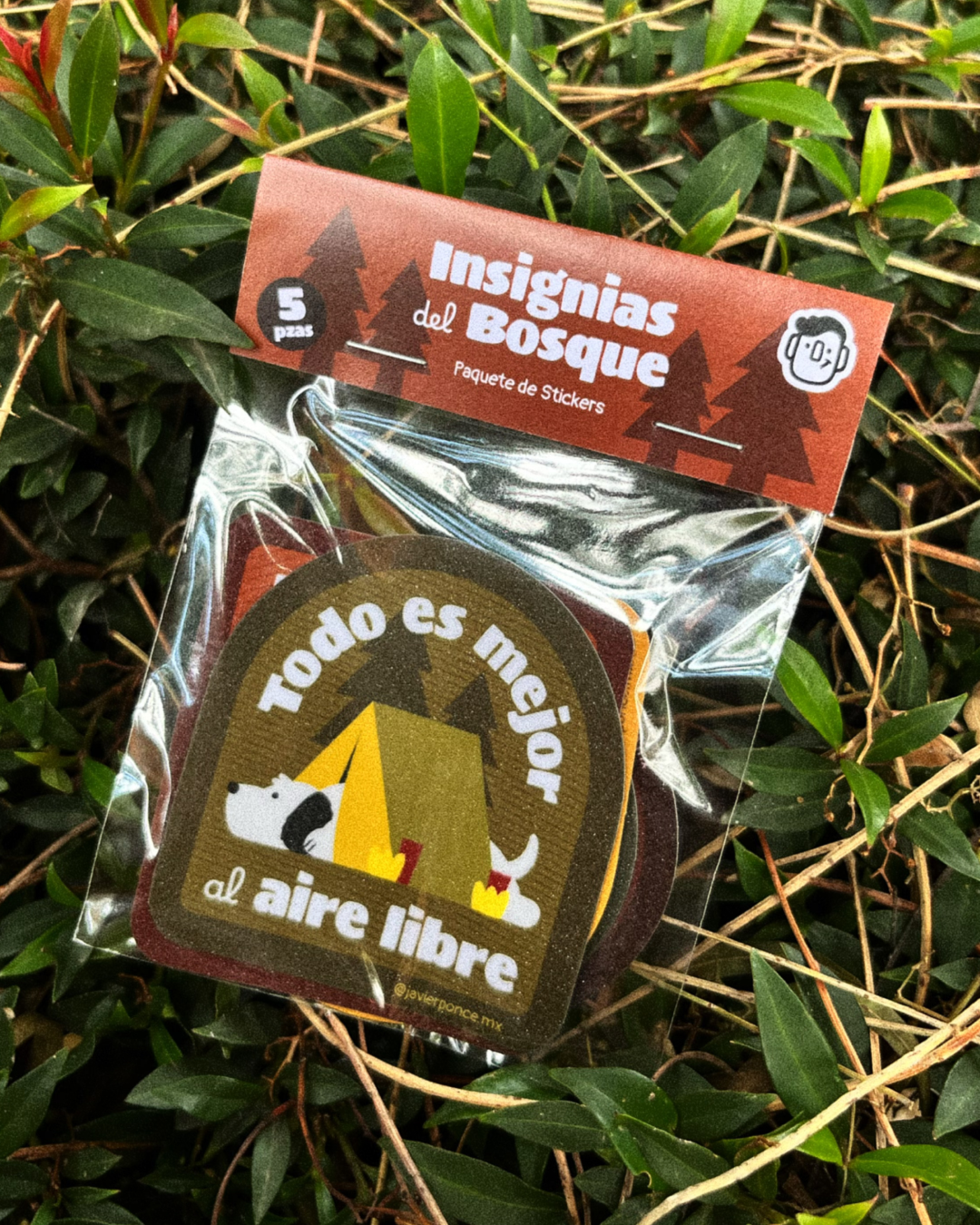 Paquete de Stickers: Insignias del Bosque