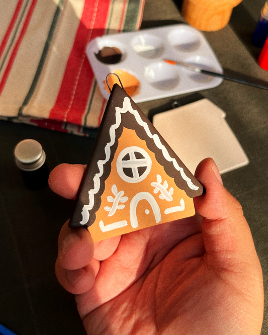 Kit para pintar: Villa Navideña de Cerámica