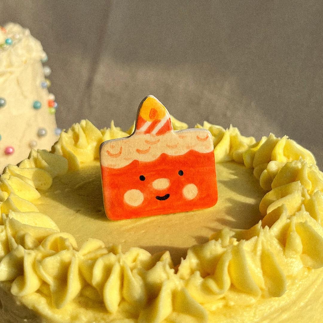 Pin Pastel de Cumpleaños